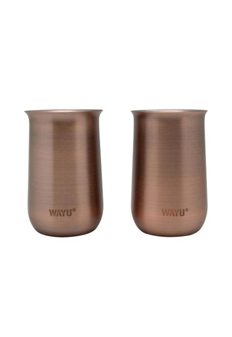 Set 2 Vasos Aperitivo Copper Line Wayu-0