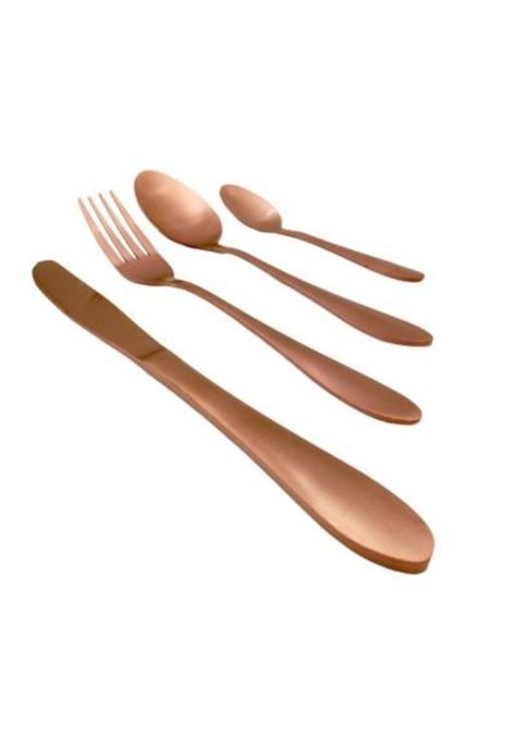 Set de Cubiertos Rose Gold 16 Pcs-1