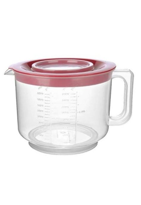 Bowl Mezclador Multipropósito Rojo 2000 ml Titiz-0