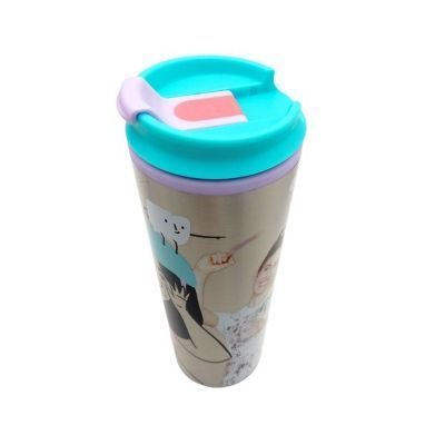 Mug Metálico Turquesa 400 ml Diseño Bia Disney-2