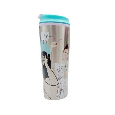 Mug Metálico Turquesa 400 ml Diseño Bia Disney-1