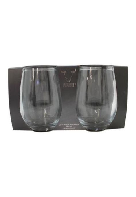Set 4 Vasos Redondos Vidrio 580 ml-2