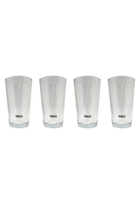 Set 4 Vasos Vidrio 475 ml-0