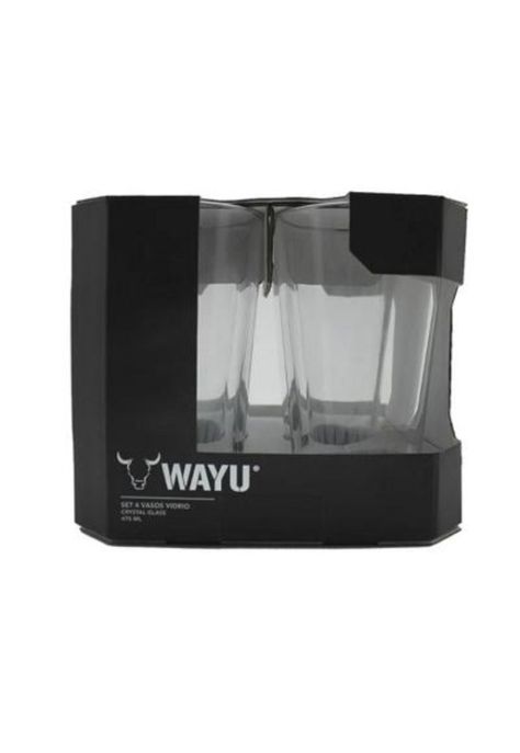 Set 4 Vasos Vidrio 475 ml-2