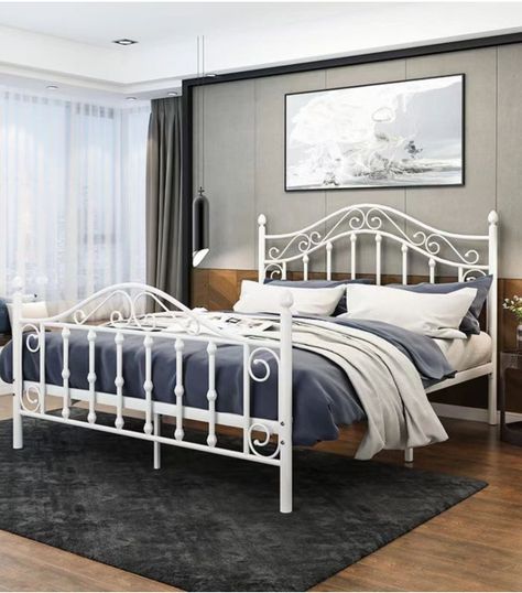 Cama Hierro forjado Amadeus Blanca-0