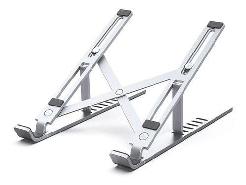 Soporte alzador plegable para notebook de aluminio-3