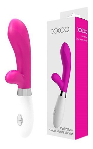 Vibrador consolador de silicona perfect love g spot rosa-0