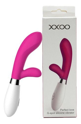 Vibrador consolador de silicona perfect love g spot rosa-2