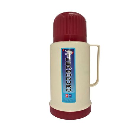 Termo Thermoduro 1 litro tapa roja-3