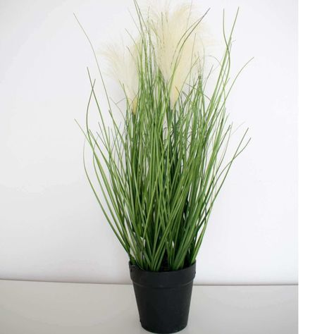 Pasto artificial con maceta 56 cm-2