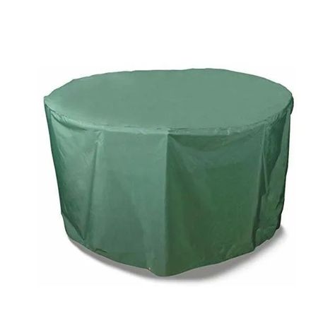 Funda protectora para mesa de terraza redonda-0