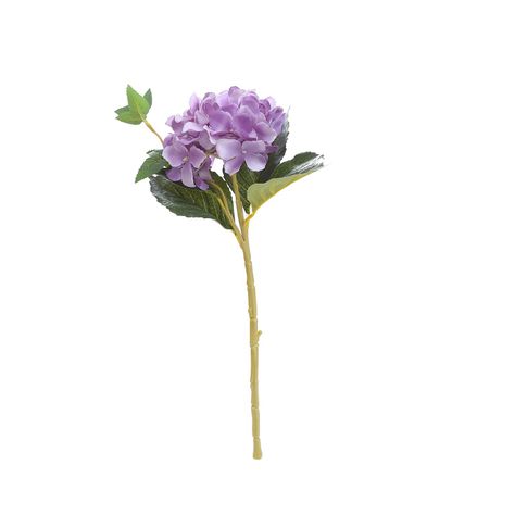 Flor hortensia 45 cm púrpura-0