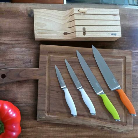 Set cuchillos mango silicona 5 piezas chef - Oster-5