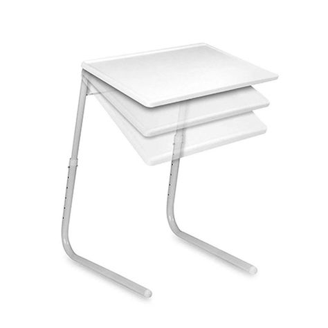 Mesa plegable y ajustable con posavasos-3