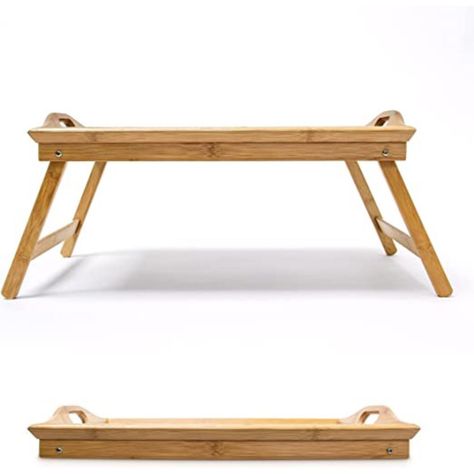 Bandeja para cama de bambú 50x30x22 cm-2