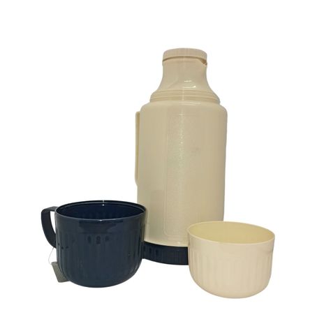 Termo Thermoduro 1 litro tapa azul-1