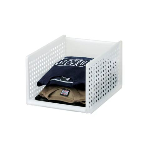 Organizador de ropa apilable 42x33x25 cm-1