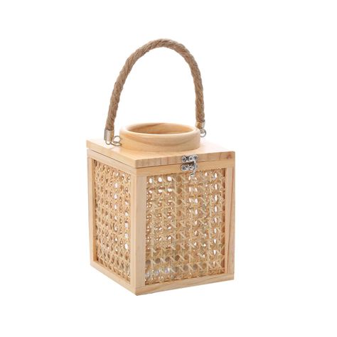 Farol junco natural 18cm-0