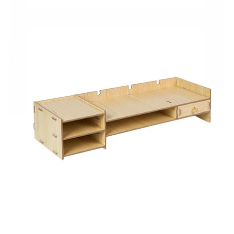 Base de monitor organizador para escritorio multiuso-2