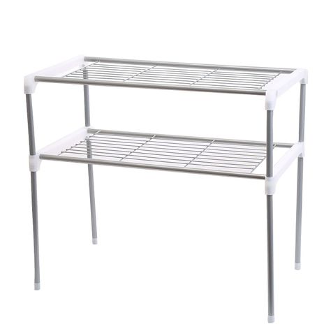 Estante organizador para microondas armable-0