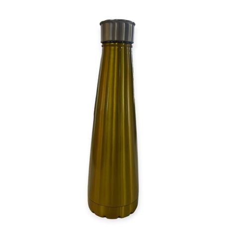 Botella térmica de acero inoxidable  dorado-0