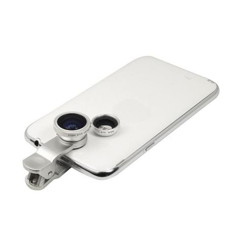 Lente clip para celular 3 en 1 ojo de pez universal-0
