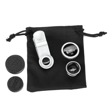 Lente clip para celular 3 en 1 ojo de pez universal-4