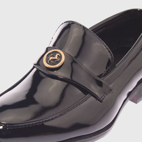 Zapato formal Negro Vía Franca Niño-4