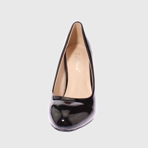 Zapato taco Negro Vía Franca Mujer-2