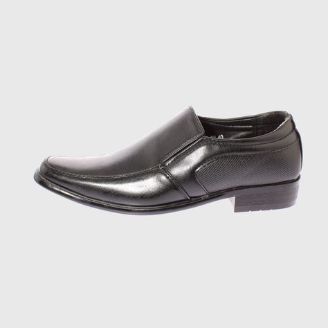 Zapato Negro Vía Franca Hombre-1