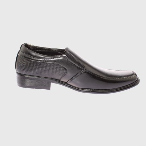 Zapato Negro Vía Franca Hombre-3
