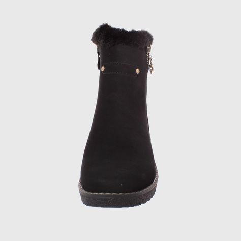 Botin Negro Vía Franca Mujer-2
