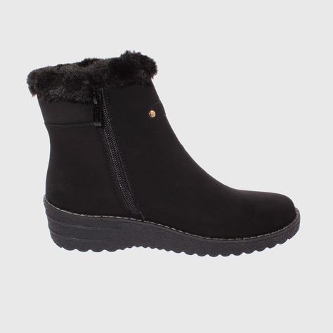 Botin Negro Vía Franca Mujer-3