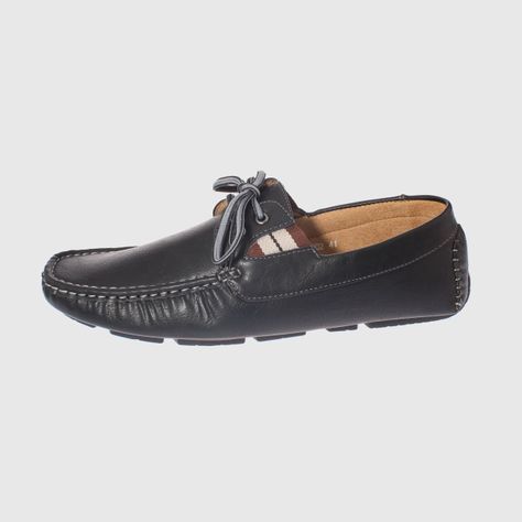 Zapato Negro Vía Franca Hombre-4