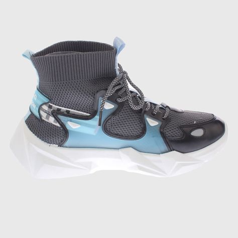 Zapatilla Caña Azul Vía Franca Hombre-1