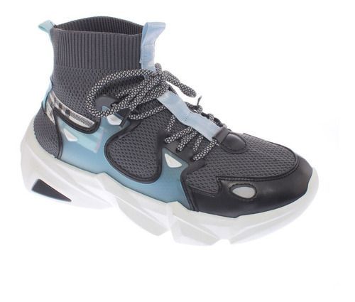 Zapatilla Caña Azul Vía Franca Hombre-5