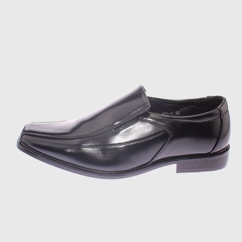 Zapato Negro Vía Franca Hombre-1
