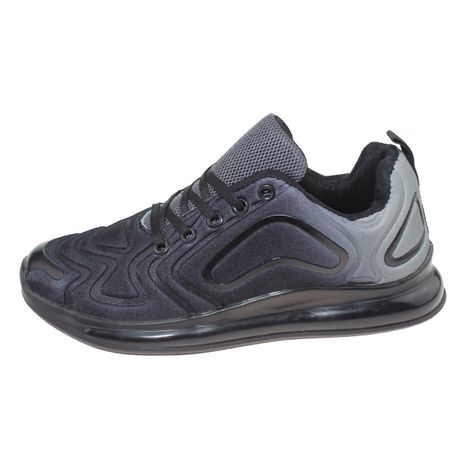 Zapatilla Casual Para Mujer Color Negro/Gris-1