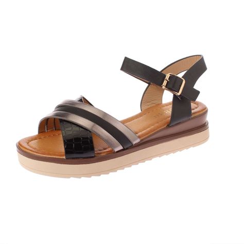 Sandalia Negro Vía Franca Mujer Art: 51309B3226BLACK-0