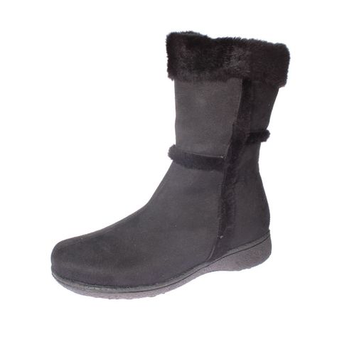 Bota piel Negro Vía Franca Mujer-0