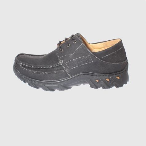 Zapato Negro Vía Franca Hombre-1