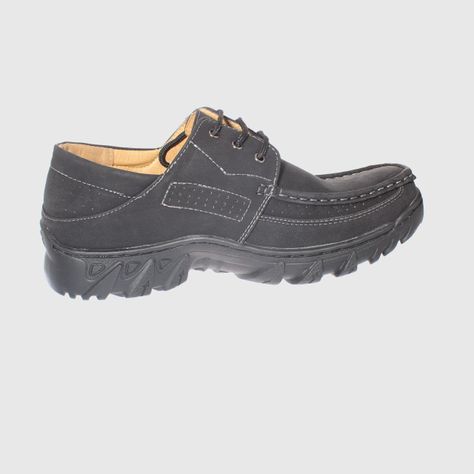 Zapato Negro Vía Franca Hombre-3