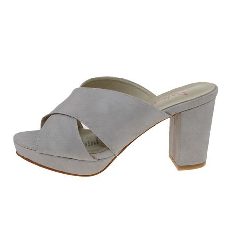Sandalia Beige Vía Franca Mujer-1