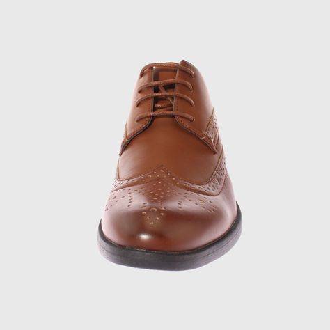 Zapato Vestir Café Vía Franca Hombre-2
