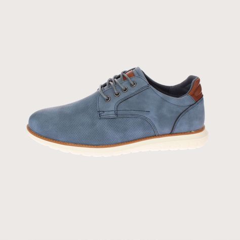 Zapato Azul Vía Franca Hombre Art: 8PLX651ABLUE-1