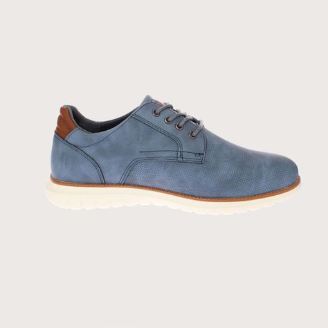 Zapato Azul Vía Franca Hombre Art: 8PLX651ABLUE-3