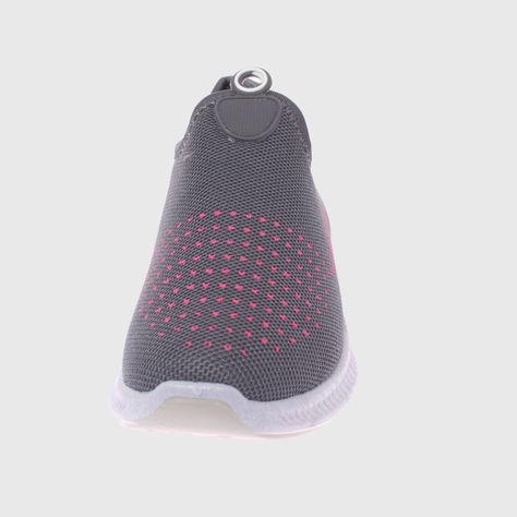 Zapatilla piel invernal Gris/rosa Vía Franca Mujer-2
