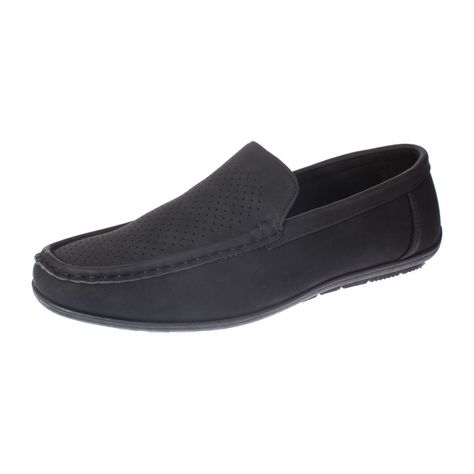 Mocasín Negro Vía Franca Hombre-0