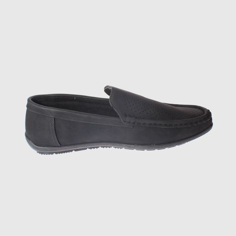 Mocasín Negro Vía Franca Hombre-3