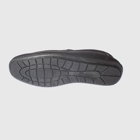 Mocasín Negro Vía Franca Hombre-4